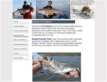 Tablet Screenshot of cdollaroutdoors.com